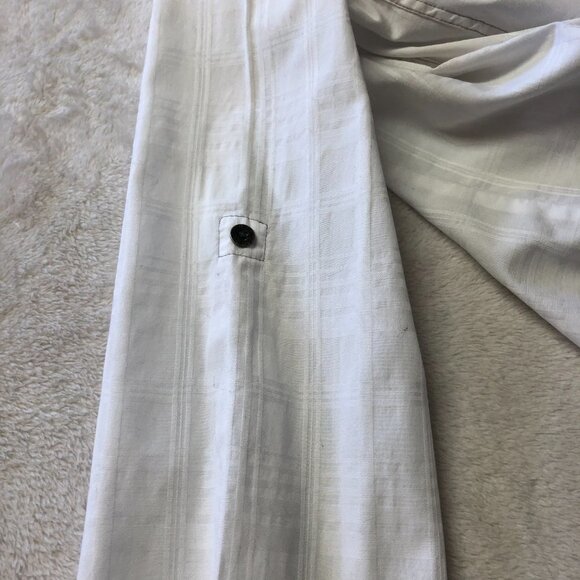 Guess White Cotton Button Down Long Sleeve Collared Dress Shirt - Picture 8 of 13